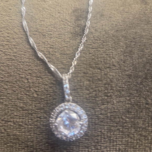 Helzberg Diamonds Moissanite Diamond Pendant Necklace - Picture 8 of 12